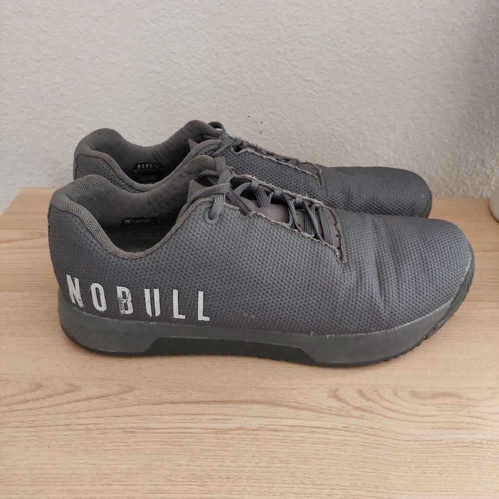 Nobull Gum Impact Trainers Grey Size 13 Men's, Women's 14.5‎